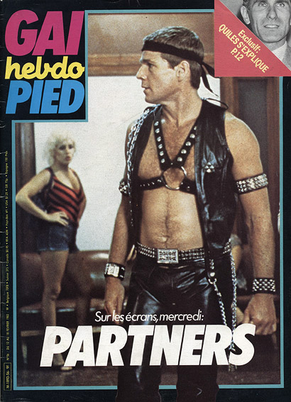 Couverture du Gai Pied Hebdo n° 56.