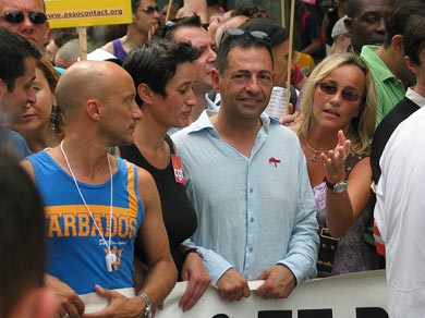 Gay Pride - Marche des fiertés 2005.