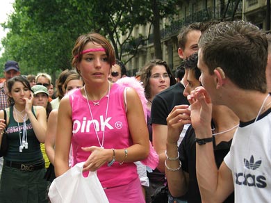 Gay Pride - Marche des fiertés 2005.
