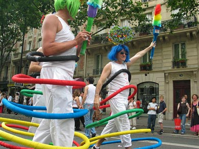 Gay Pride - Marche des fiertés 2005.