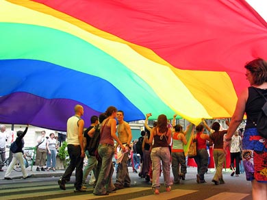 Gay Pride - Marche des fiertés 2005.