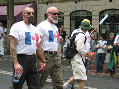 Gay Pride - Marche des fiertés 2005.