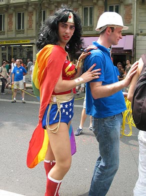 Gay Pride - Marche des fiertés 2005.