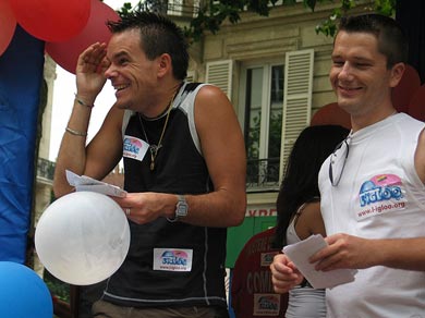 Gay Pride - Marche des fiertés 2005.