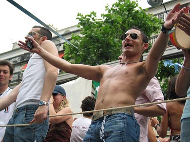 Gay Pride - Marche des fiertés 2005.