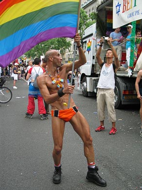 Gay Pride - Marche des fiertés 2005.