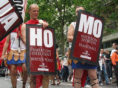 Gay Pride - Marche des fiertés 2005.