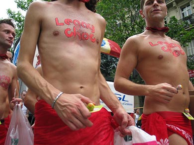 Gay Pride - Marche des fiertés 2005.