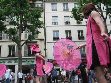 Gay Pride - Marche des fiertés 2005.