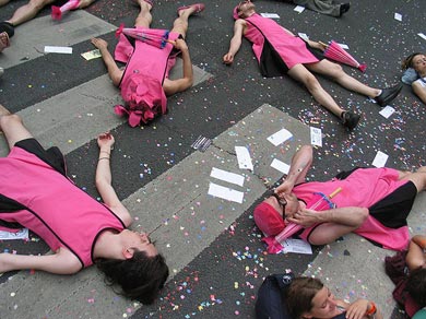 Gay Pride - Marche des fiertés 2005.