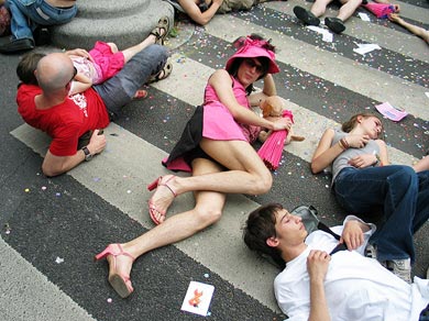 Gay Pride - Marche des fiertés 2005.