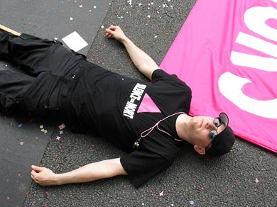 Gay Pride - Marche des fiertés 2005.