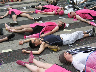 Gay Pride - Marche des fiertés 2005.