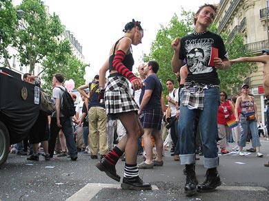 Gay Pride - Marche des fiertés 2005.