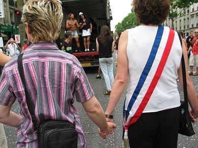 Gay Pride - Marche des fiertés 2005.