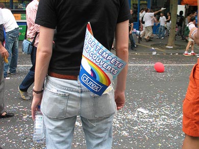 Gay Pride - Marche des fiertés 2005.