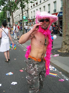 Gay Pride - Marche des fiertés 2005.