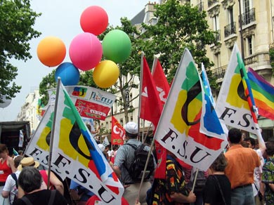 Gay Pride - Marche des fiertés 2005.