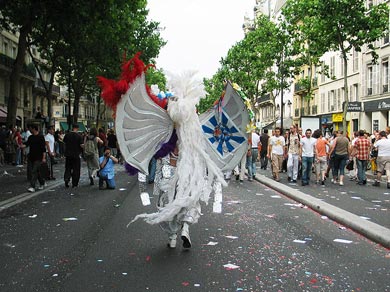 Gay Pride - Marche des fiertés 2005.