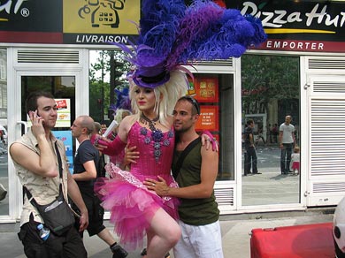 Gay Pride - Marche des fiertés 2005.