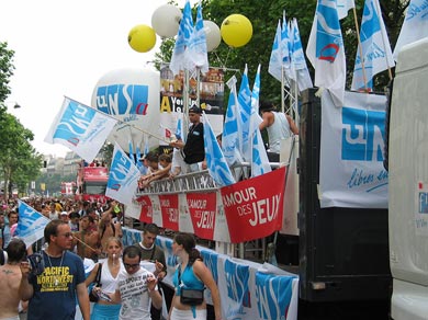 Gay Pride - Marche des fiertés 2005.