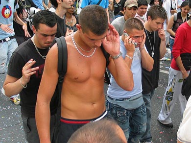 Gay Pride - Marche des fiertés 2005.