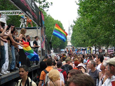 Gay Pride - Marche des fiertés 2005.