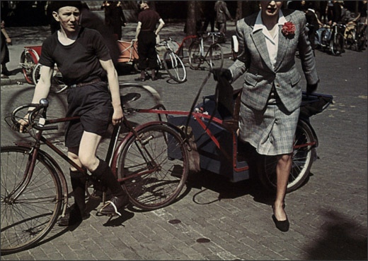 Vélo taxi.
