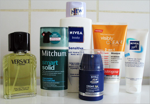 Tous mes produits de beauté.