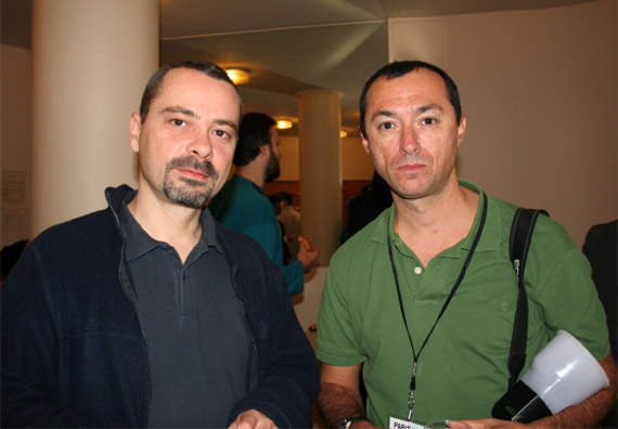 Laurent Gloaguen et Daniel Glazman - Paris Web 2006.