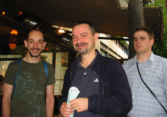 Laurent Gloaguen et François Nonnenmacher - Paris Web 2006.