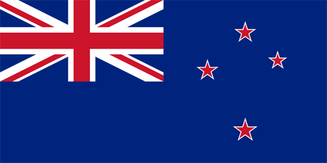 New Zealand Blue Ensign 1869.