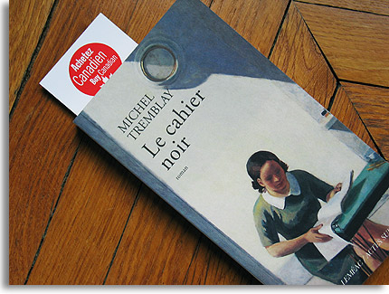 couverture cahier noir