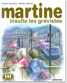 Martine insulte les grévistes de la SNCF.