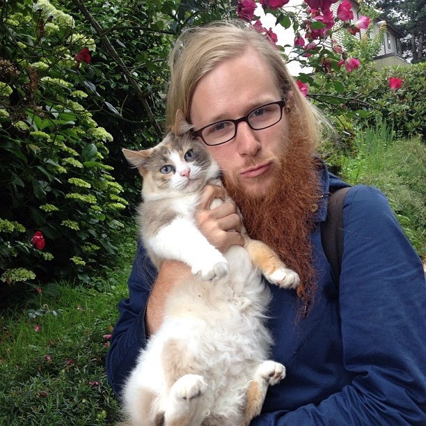 Max Odgen + cat