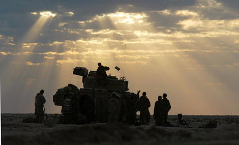 désert près de Karbala