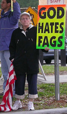 God Hates Fags.