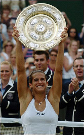 Amélie Mauresmo.