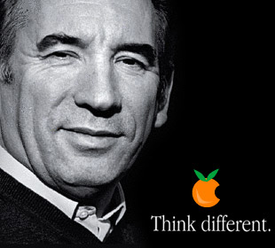Bayrou, Think different.