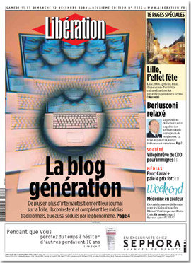 Une du Libération d'aujourd'hui