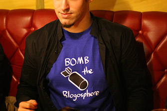 Bomb the blogosphere.