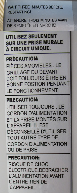 Climatiseur Danby.