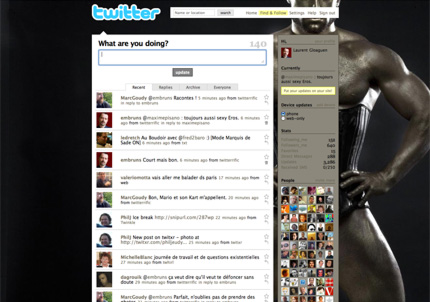 Page Twitter.