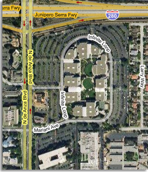 L'Infinite Loop selon Google.