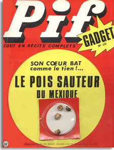Pois sauteurs. Pif n° 137.