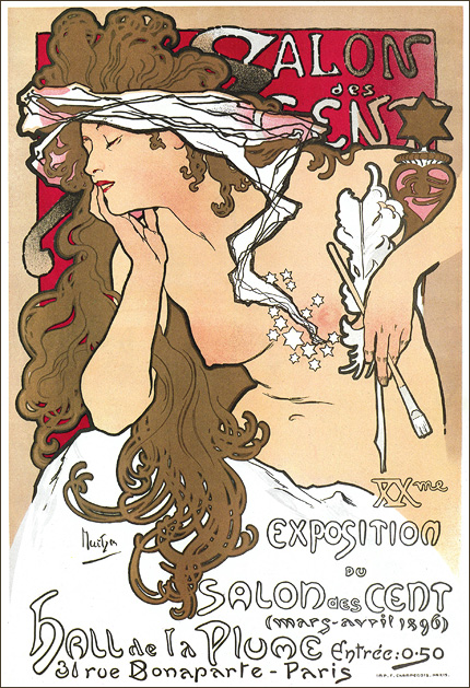 Alphone Mucha : Salon des Cent.