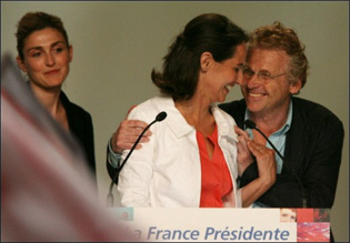 Ségolène Royal et Daniel Cohn-Bendit.