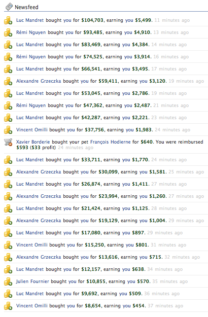 Friends for sale.