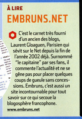 SVM parle d'Embruns.net.