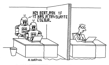 Test de Turing inversé.